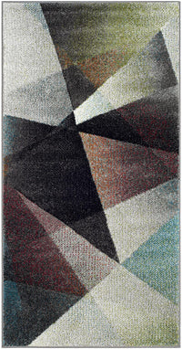 Safavieh Porcello Prl6939B Grey / Multi Geometric Area Rug