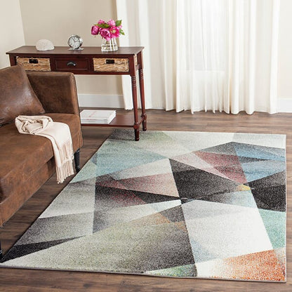 Safavieh Porcello Prl6939B Grey / Multi Geometric Area Rug