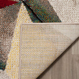 Safavieh Porcello Prl6940F Light Grey / Orange Rugs.