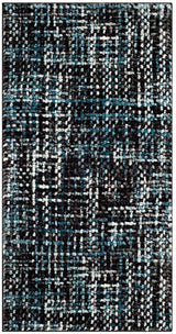 Safavieh Porcello Prl6941G Charcoal / Blue Rugs.