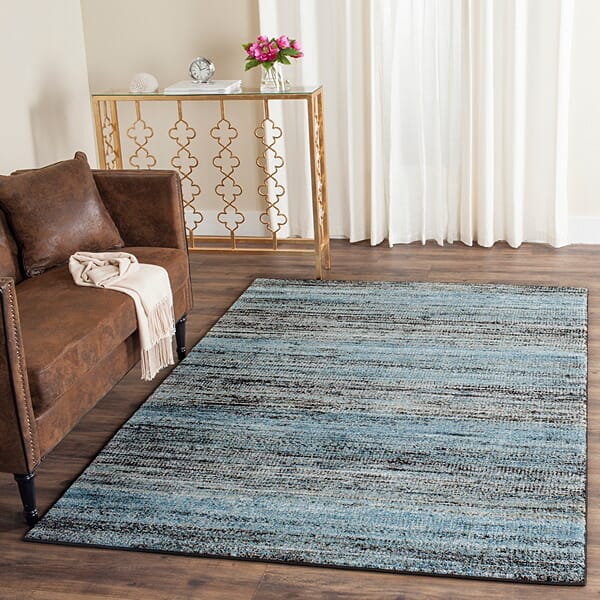 Safavieh Porcello Prl6943G Charcoal / Blue Area Rug