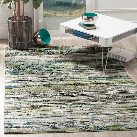 Safavieh Porcello Prl6944L Cream/Green Rug.