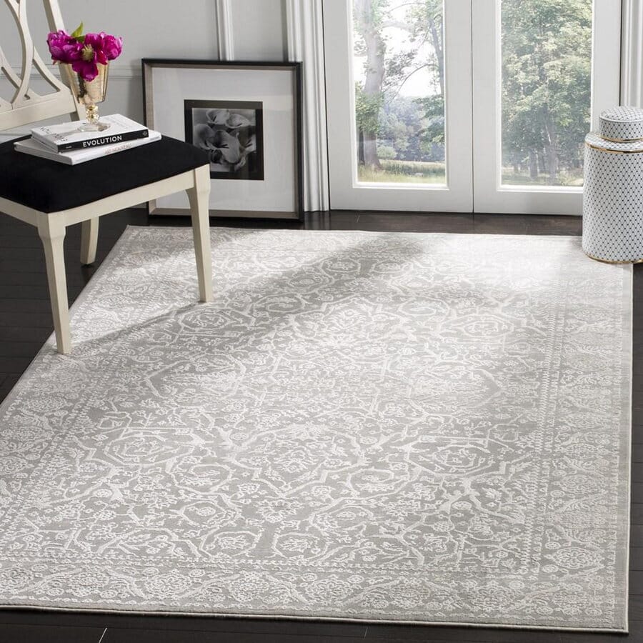 Safavieh Princeton Prn714G Grey / Beige Vintage / Distressed Area Rug