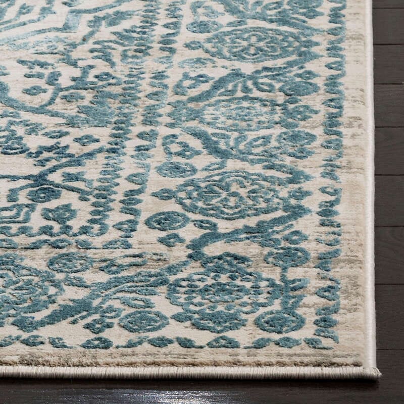 Safavieh Princeton Prn714M Blue / Beige Vintage / Distressed Area Rug