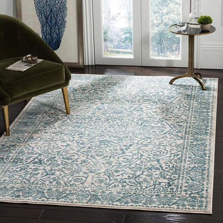 Safavieh Princeton Prn714M Blue/Beige Rug.