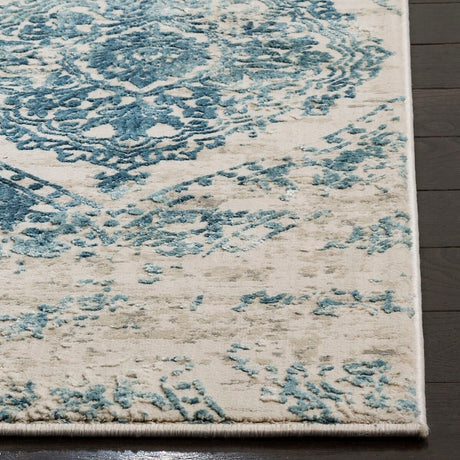 Safavieh Princeton Prn715M Blue / Beige Rugs.