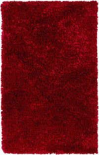 Chandra Proline Pro32305 Red Shag Area Rug