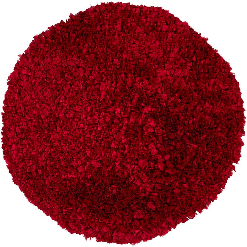 Chandra Proline Pro32305 Red Shag Area Rug