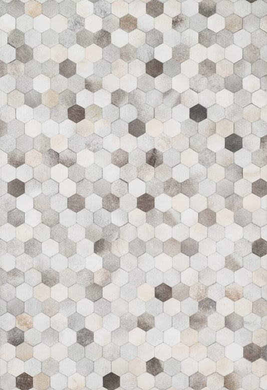 Loloi Promenade PO-02 Grey Geometric Area Rug