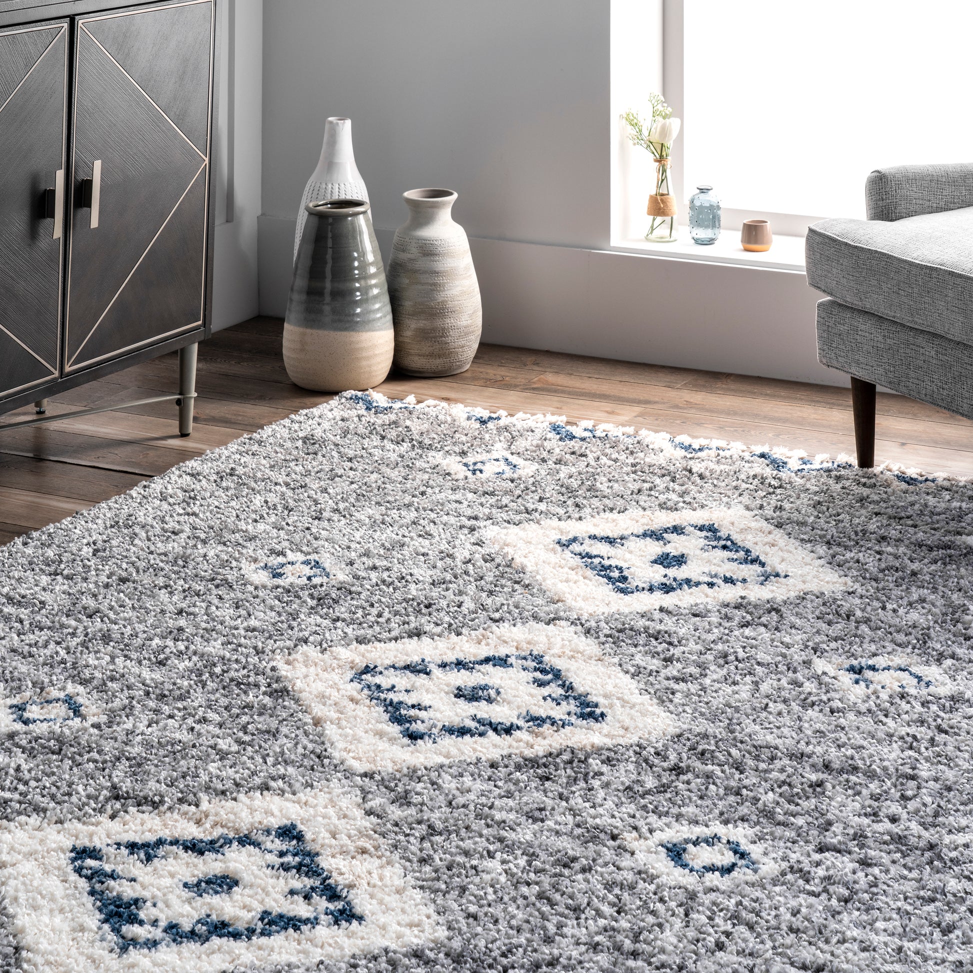 Nuloom Regina Nre2283B Gray Area Rug