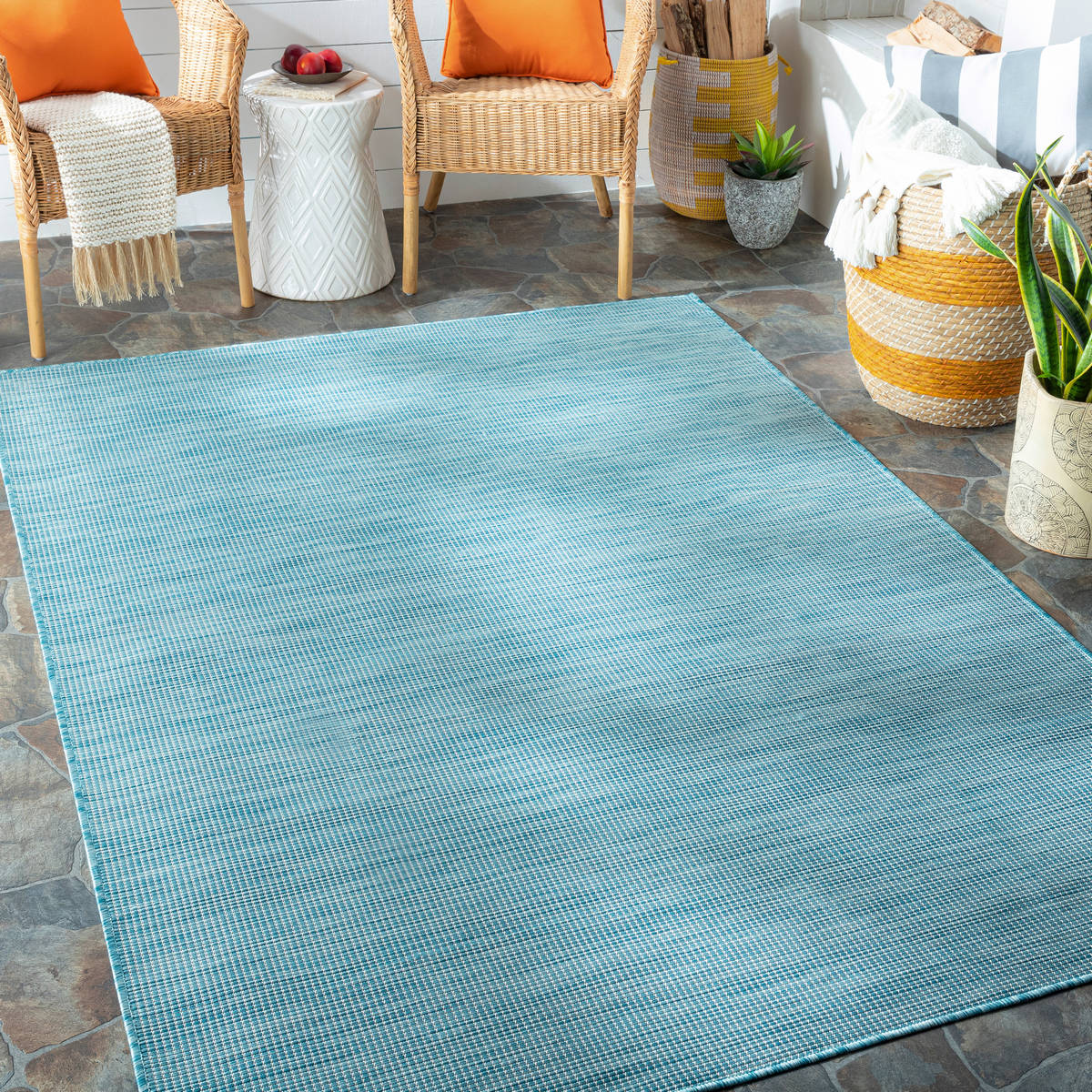 Surya Pasadena Psa-2311 Teal, Aqua Area Rug