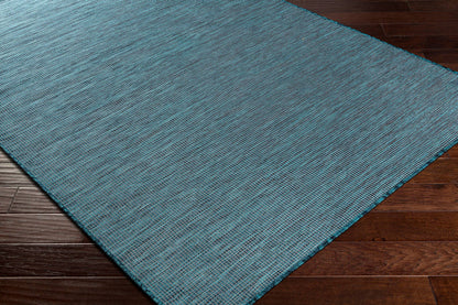 Surya Pasadena Psa-2312 Teal, Black, Aqua Area Rug