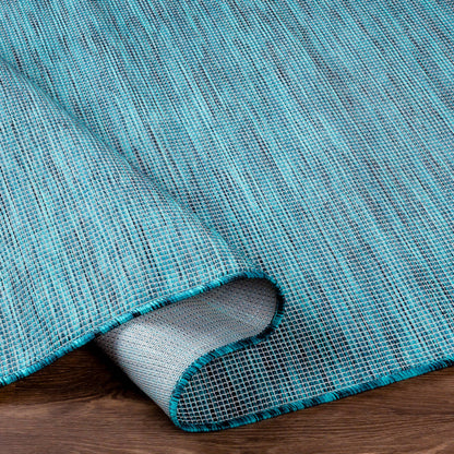 Surya Pasadena Psa-2312 Teal, Black, Aqua Area Rug