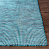 Surya Pasadena Psa-2312 Teal, Black, Aqua Area Rug