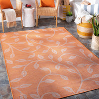 Surya Pasadena Psa-2323 Bright Orange Area Rug