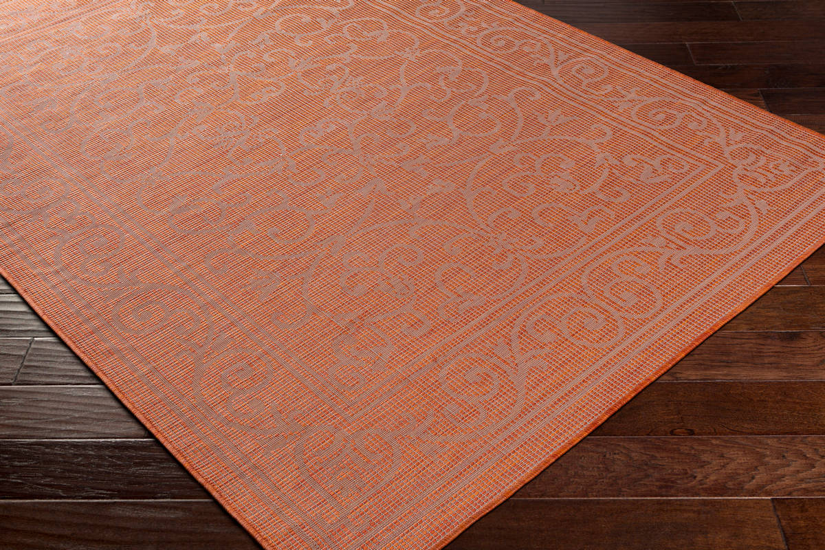 Surya Pasadena Psa-2360 Burnt Orange Area Rug