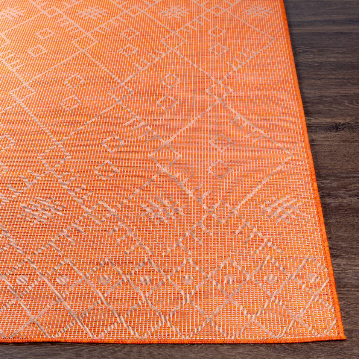 Surya Pasadena Psa-2365 Bright Orange Area Rug