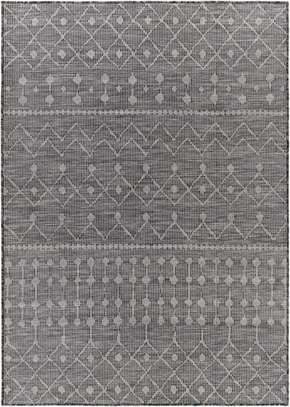 Surya Pasadena Psa-2374 Black, Medium Gray Area Rug