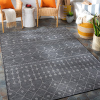 Surya Pasadena Psa-2374 Black, Medium Gray Area Rug