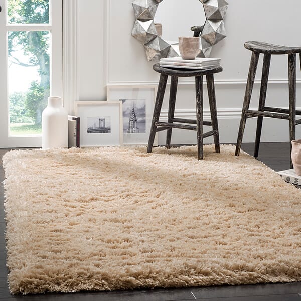 Safavieh Polar Shag Psg800A Light Beige Rugs.