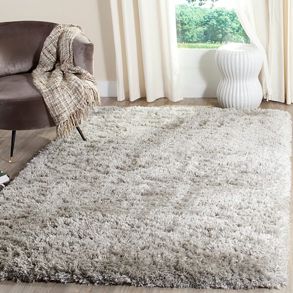 Safavieh Polar Shag Psg800D Silver Rugs.