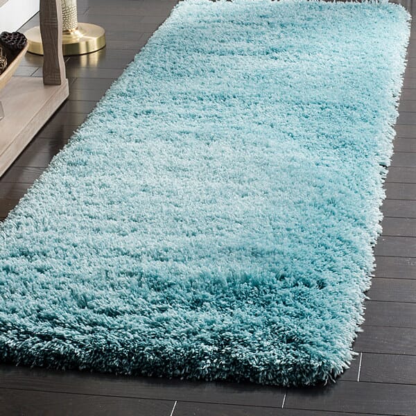 Safavieh Polar Shag Psg800T Light Turquoise Rugs.