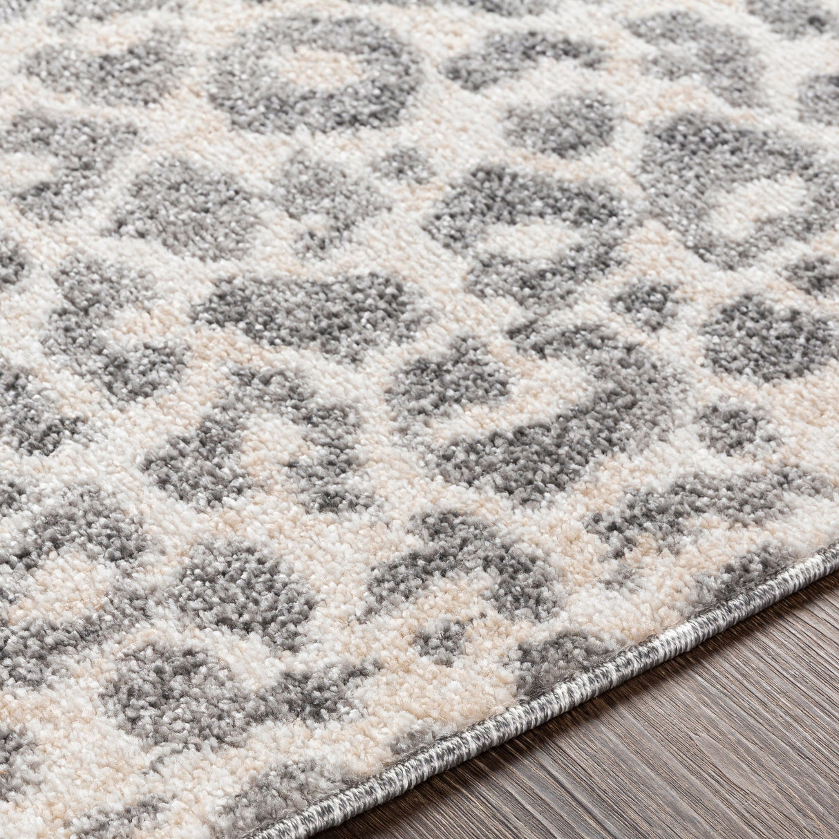 Surya Positano Psn-2305 Charcoal, Medium Gray, Light Gray, Ivory Rugs.