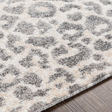 Surya Positano Psn-2305 Charcoal, Medium Gray, Light Gray, Ivory Rugs.