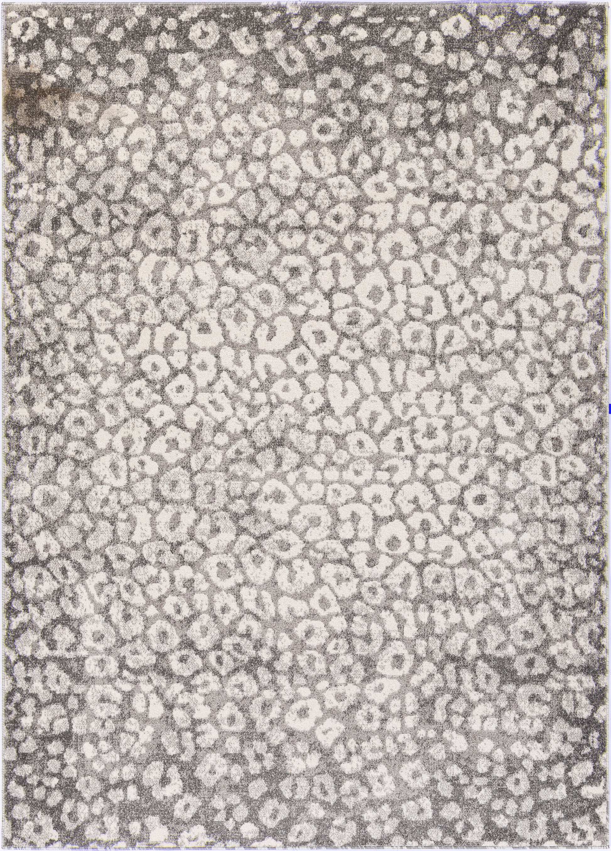 Surya Positano Psn-2307 Medium Gray, White Area Rug