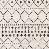 Surya Pisa Pss-2300 Black, Ivory, Medium Gray, Light Gray Rugs.