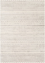 Surya Pisa Pss-2304 Medium Gray, Ivory, Light Gray Rugs.