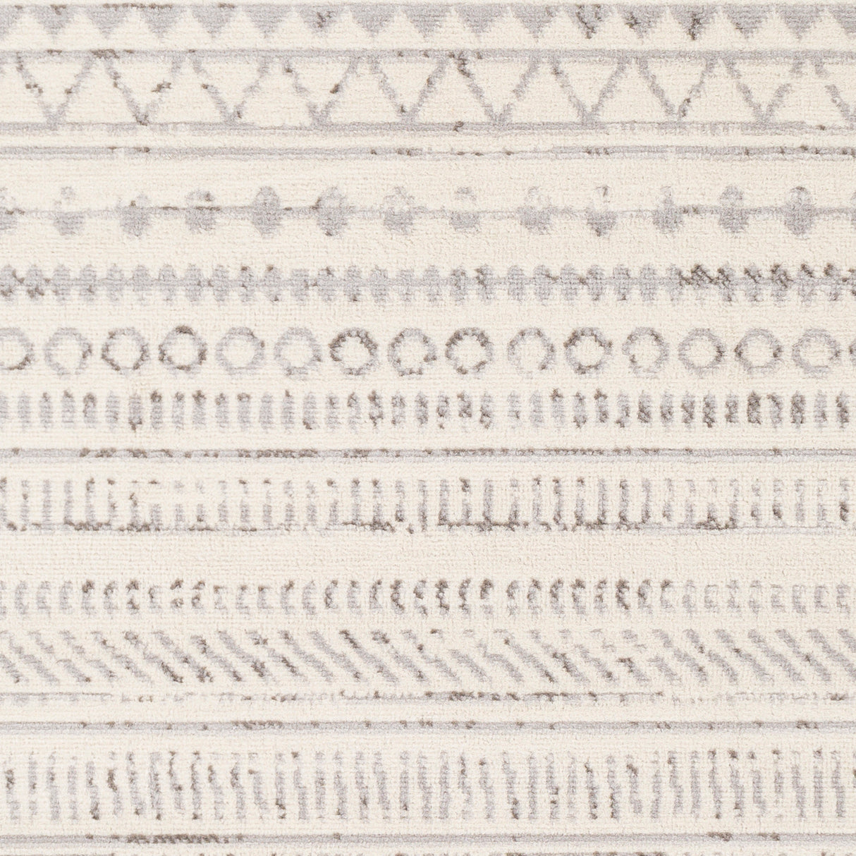 Surya Pisa Pss-2304 Medium Gray, Ivory, Light Gray Rugs.