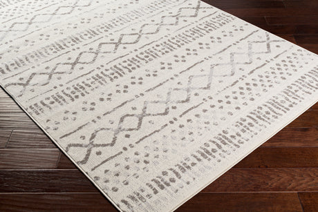 Surya Pisa Pss-2311 Medium Gray, Ivory, Light Gray Rugs.