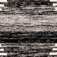 Surya Pisa Pss-2312 Black, Medium Gray, Light Gray, Ivory Area Rug