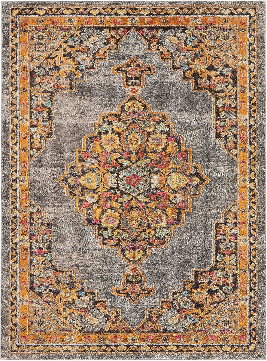 Nourison Passionate Pst01 Grey Area Rug