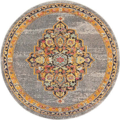 Nourison Passionate Pst01 Grey Area Rug