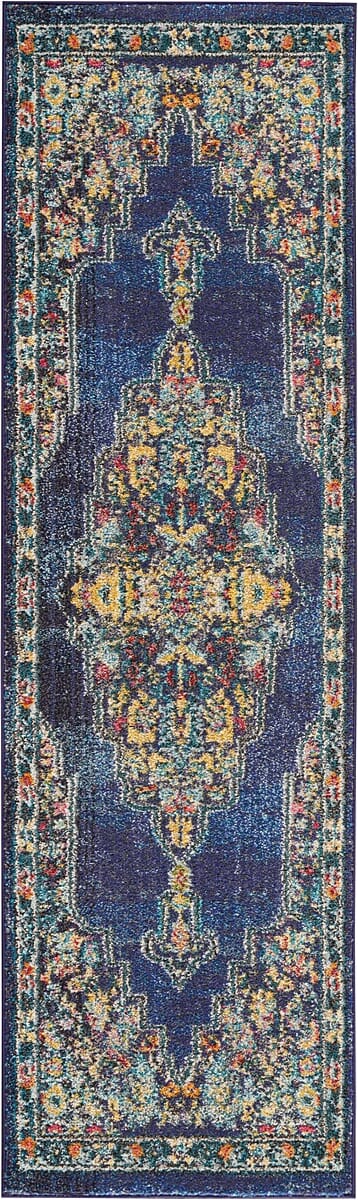 Nourison Passionate Pst01 Navy Area Rug