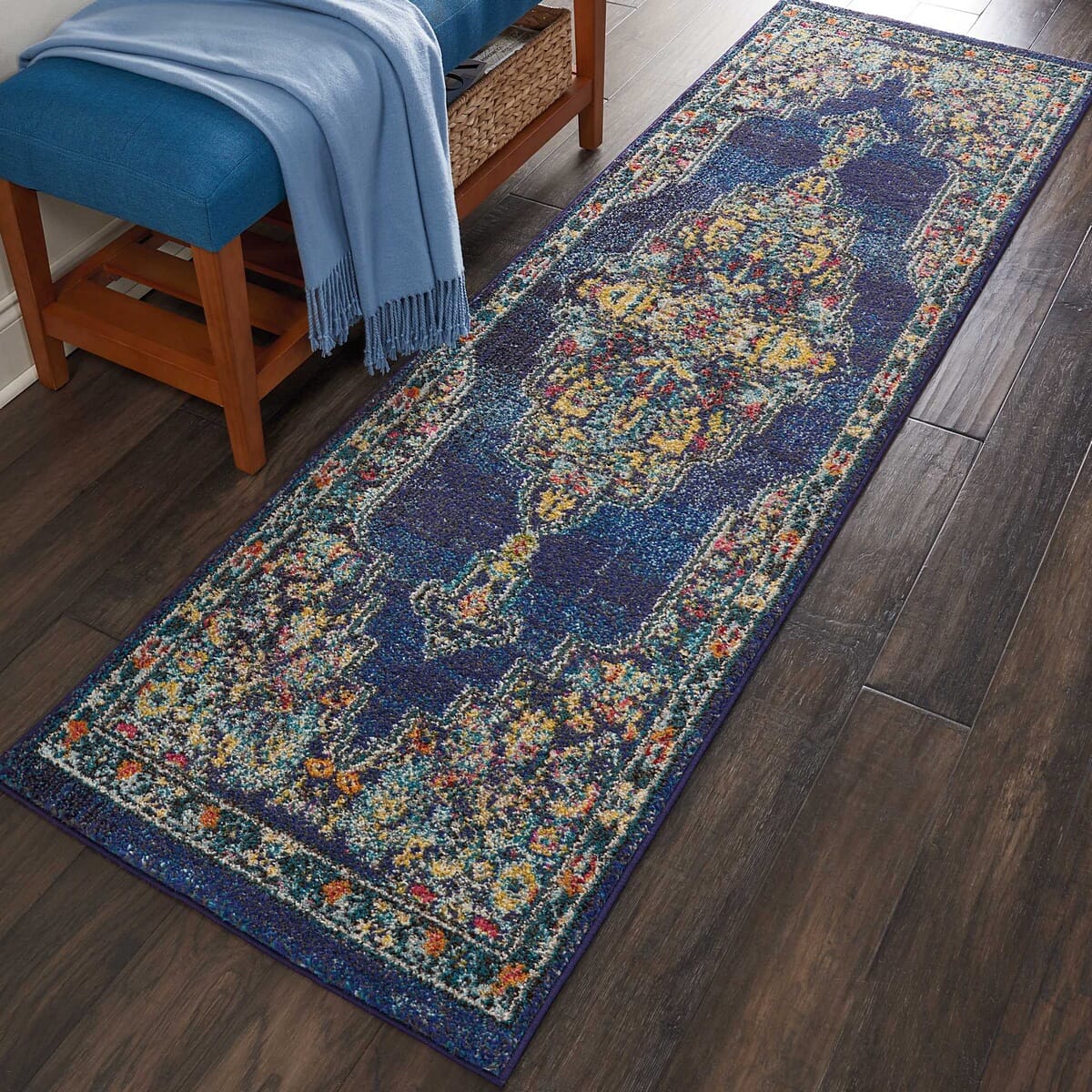 Nourison Passionate Pst01 Navy Area Rug