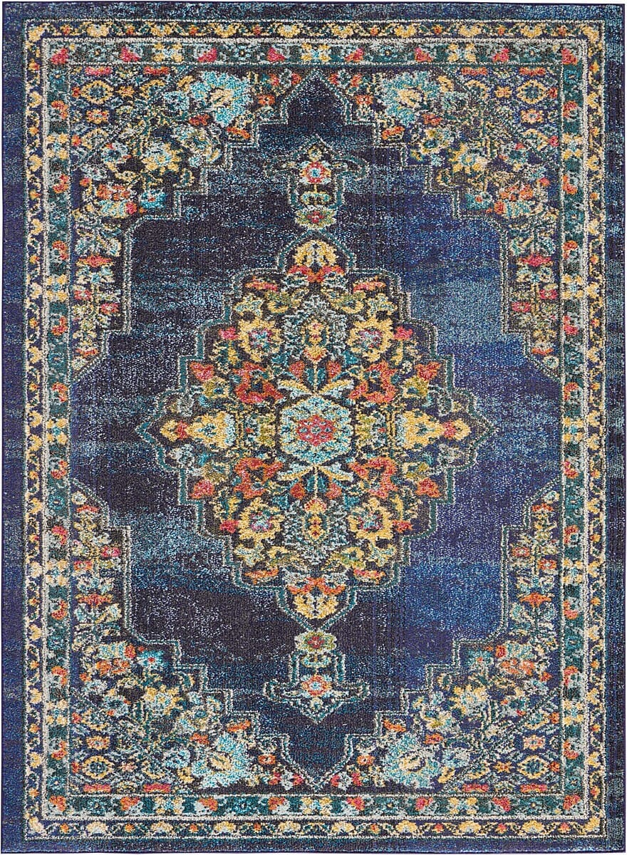 Nourison Passionate Pst01 Navy Area Rug