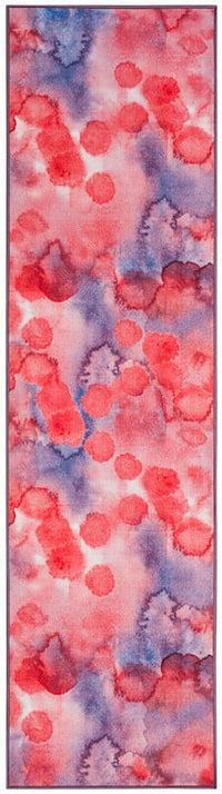 Safavieh Paint Brush Ptb122A Fuchsia / Lavender Organic / Abstract Area Rug