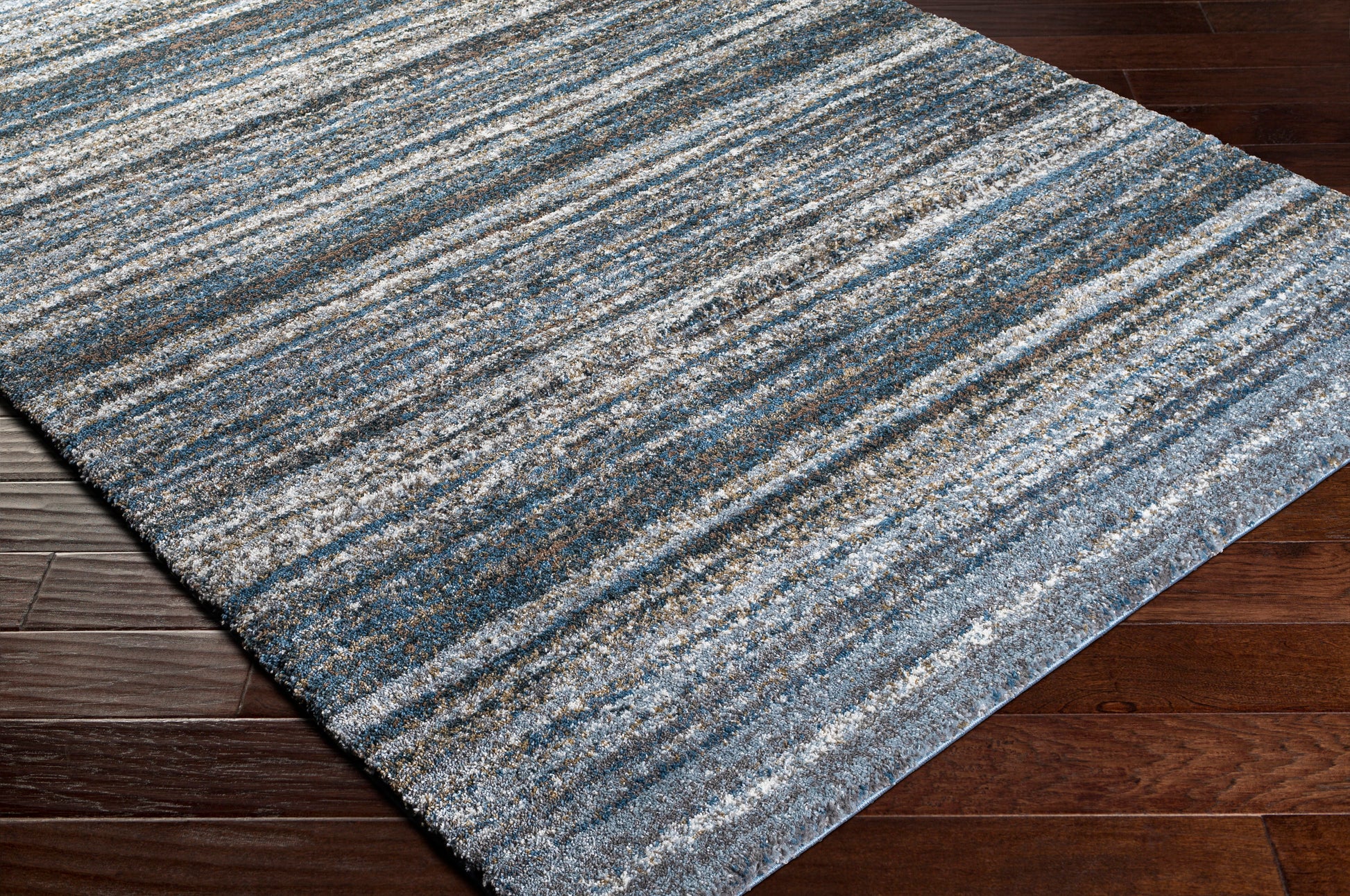 Surya Portofino Ptf-2308 Dark Blue, Denim, Taupe, Medium Gray Area Rug