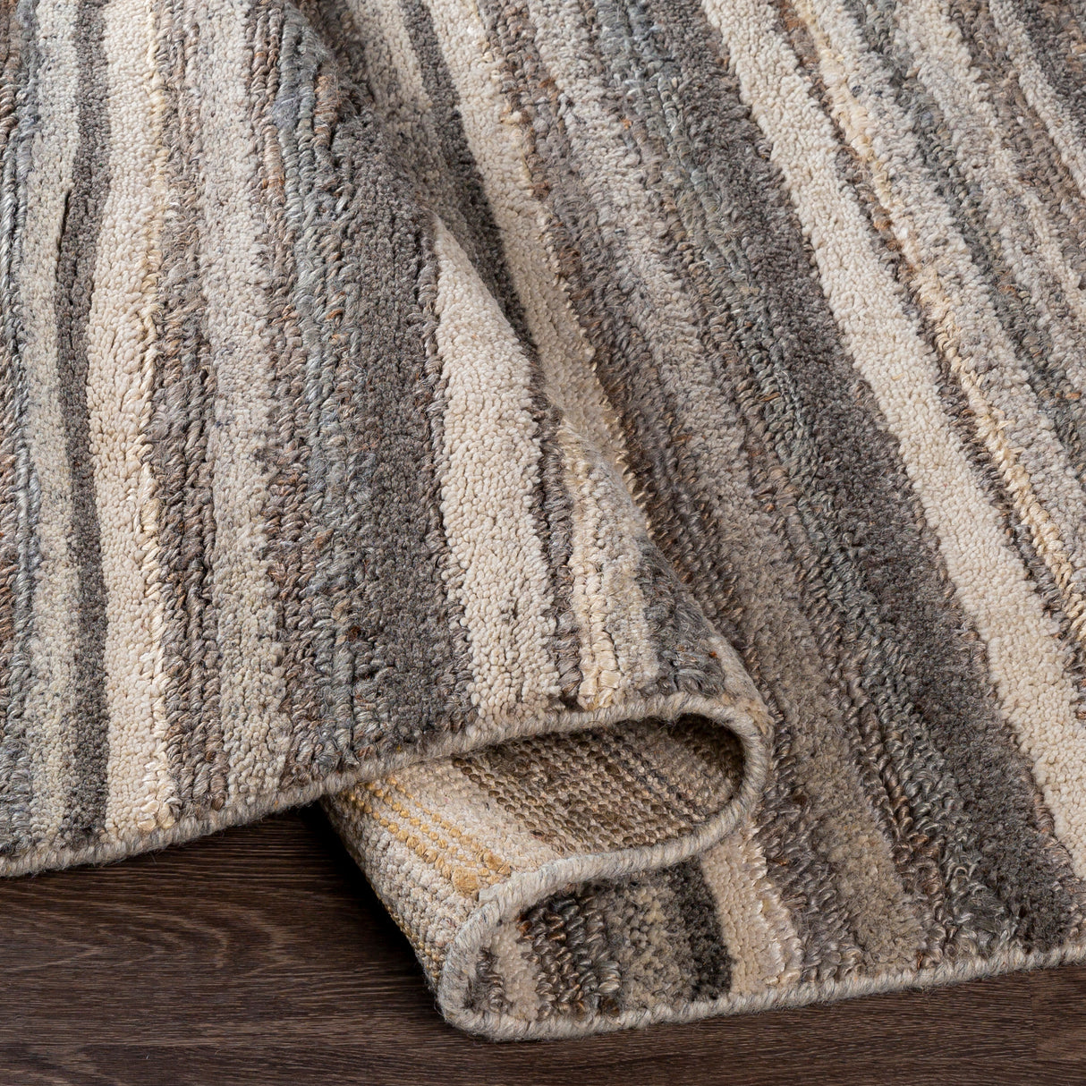 Surya Petra Ptr-2300 Charcoal, Medium Gray, Light Gray, Tan Rugs.