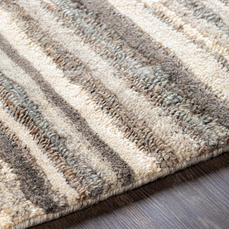 Surya Petra Ptr-2300 Charcoal, Medium Gray, Light Gray, Tan Rugs.
