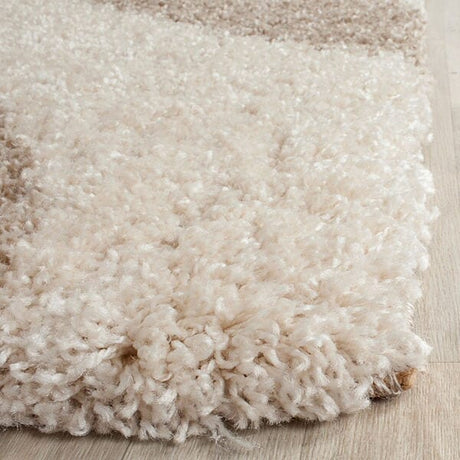 Safavieh Portofino Shag Pts213B Ivory / Beige Rugs.