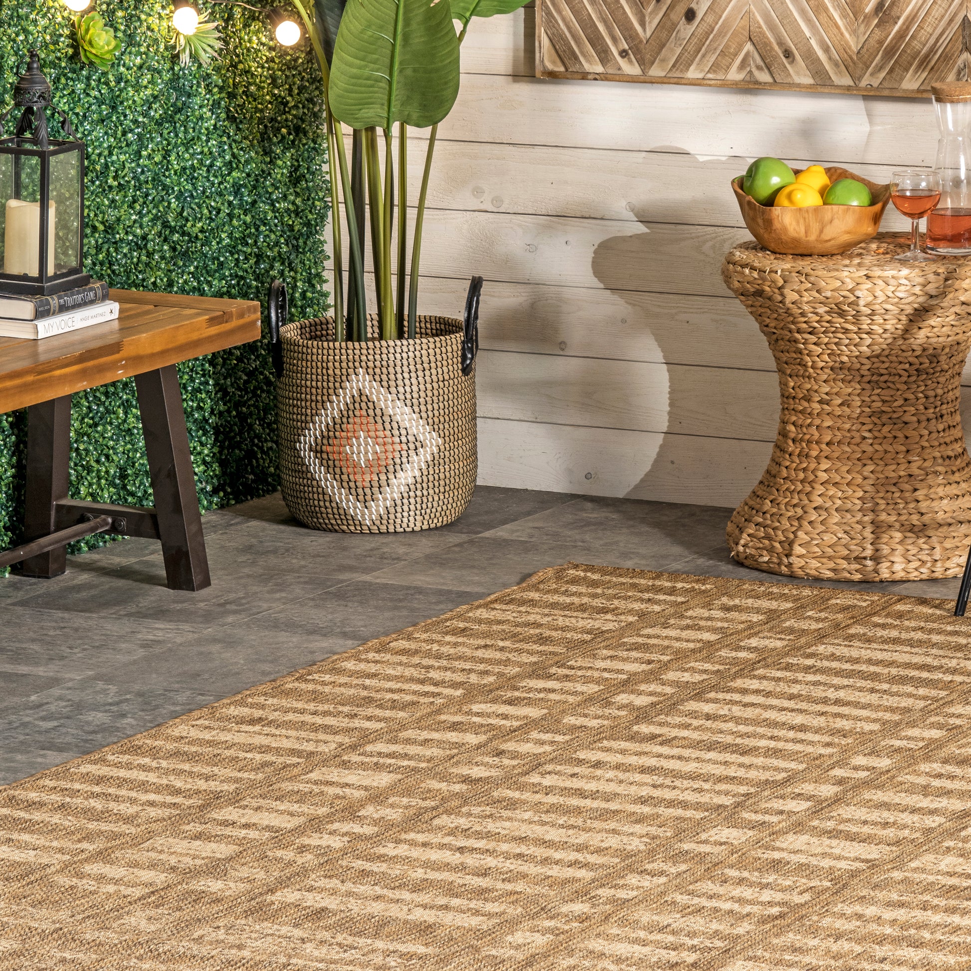 Nuloom Marin Contemporary Nma1803A Beige Area Rug