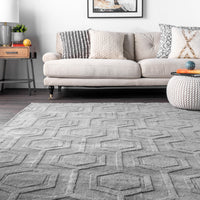 Nuloom Ambrose Nam3071A Gray Area Rug