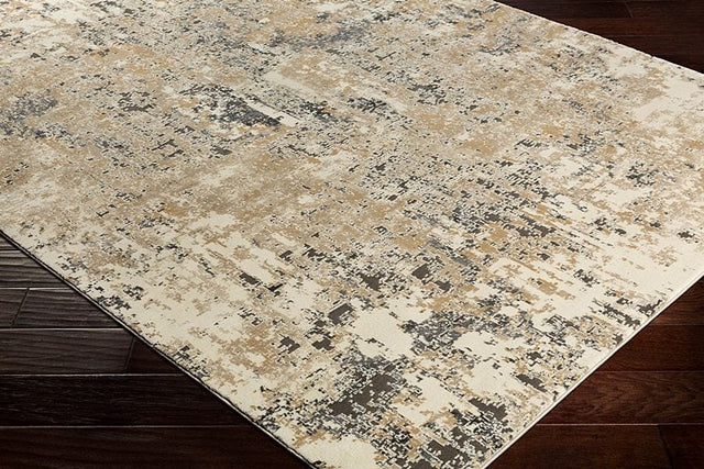Surya Pune Pun-2300 Beige, Taupe, Camel, Dark Brown Rugs.