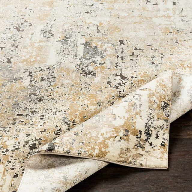 Surya Pune Pun-2300 Beige, Taupe, Camel, Dark Brown Rugs.