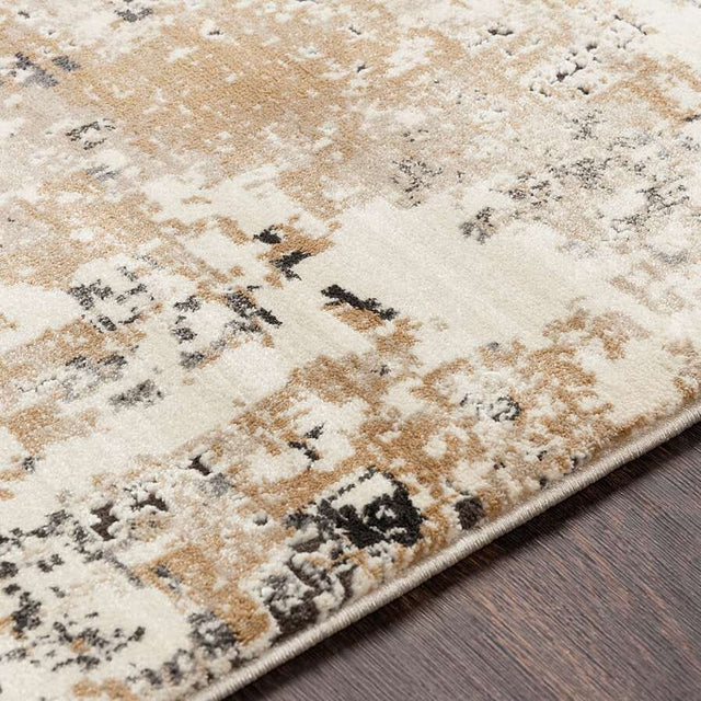 Surya Pune Pun-2300 Beige, Taupe, Camel, Dark Brown Rugs.