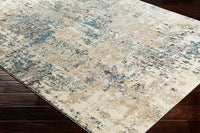 Surya Pune Pun-2301 Taupe, Charcoal, Beige, Camel Organic / Abstract Area Rug